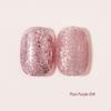 2024 Trendy Glitter Nail Gel Polish Set In Grape and Plum Purple for Salons