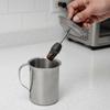 Stainless Steel Basting Pot Set Rust-proof Dustproof Lid Sauce Basting Pot with Brush Grilling Basting Pot Pancake