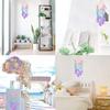 Dream Catcher Wind Chimes Wall Decor Home Hanging Craft Ornament Colorful Handmade Wall Decortion for Home Bedroom Living Room