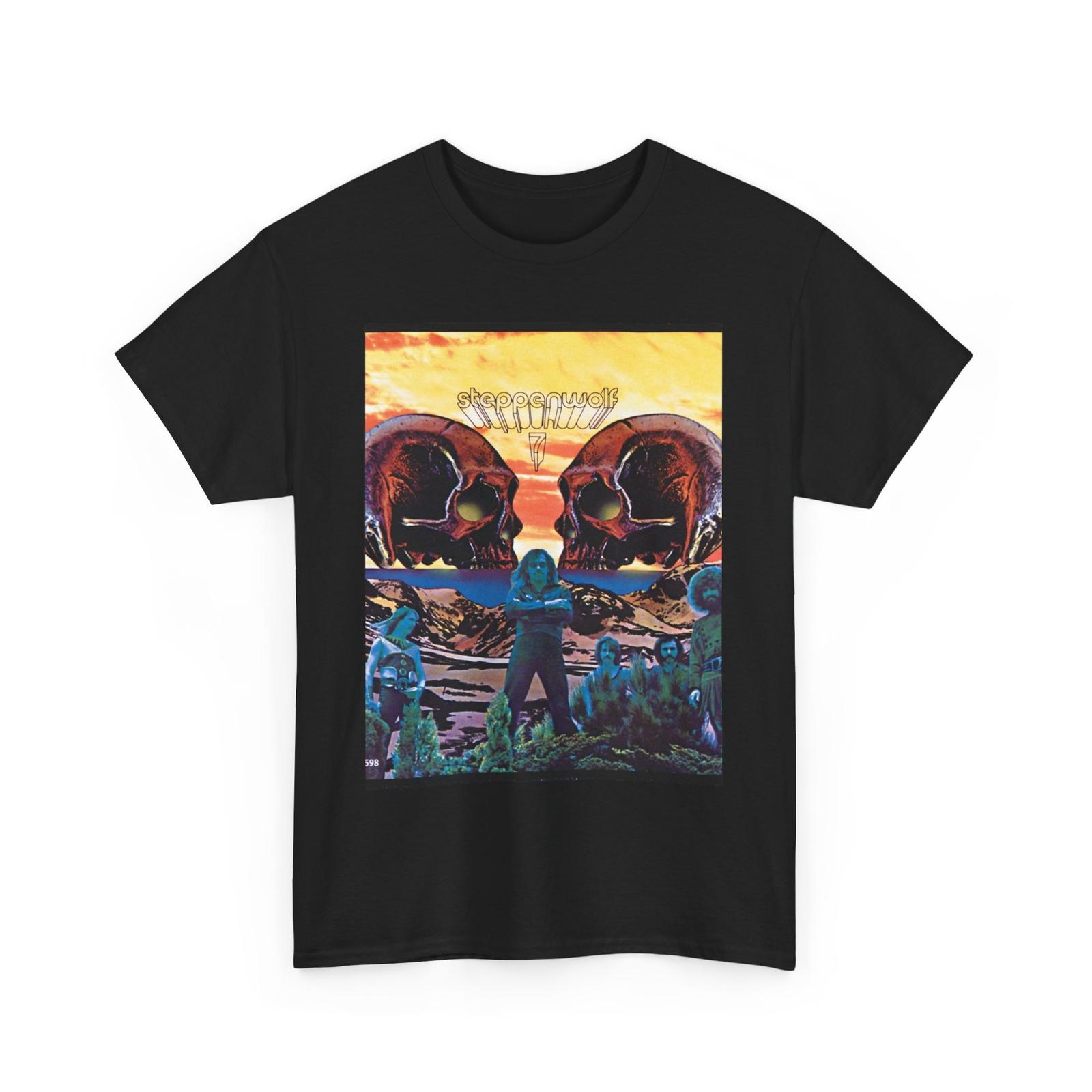 Steppenwolf Album Cover Tee Rock Music Tshirt Vintage Band Graphic Shirt XL