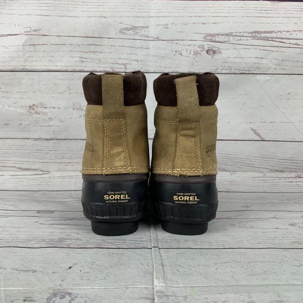 Sorel /Leather Snow Boots/21.0cm/Light Brown/Waterproof/Women’s Boots(USED)