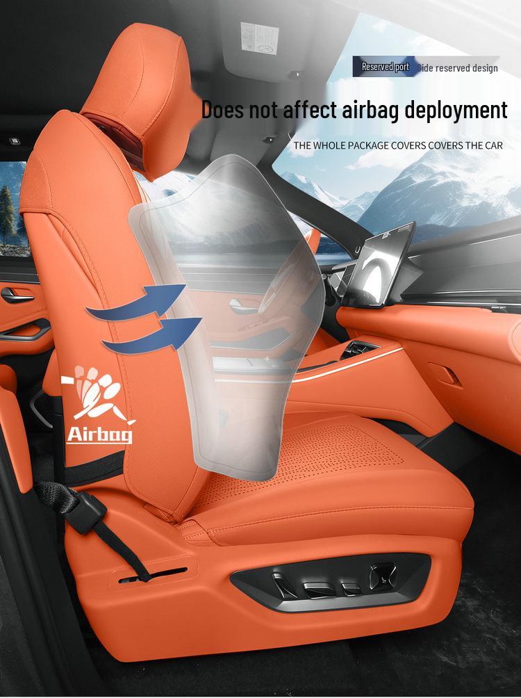 BYD Tang L Car Seat Cover - Four Seasons, Seven-Seater Cushion 2526