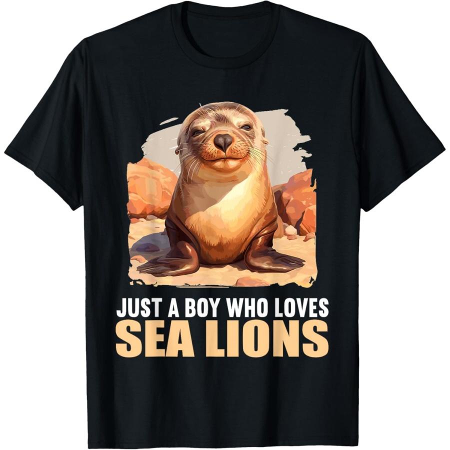 Просто мальчик, который любит морских львов(1) S