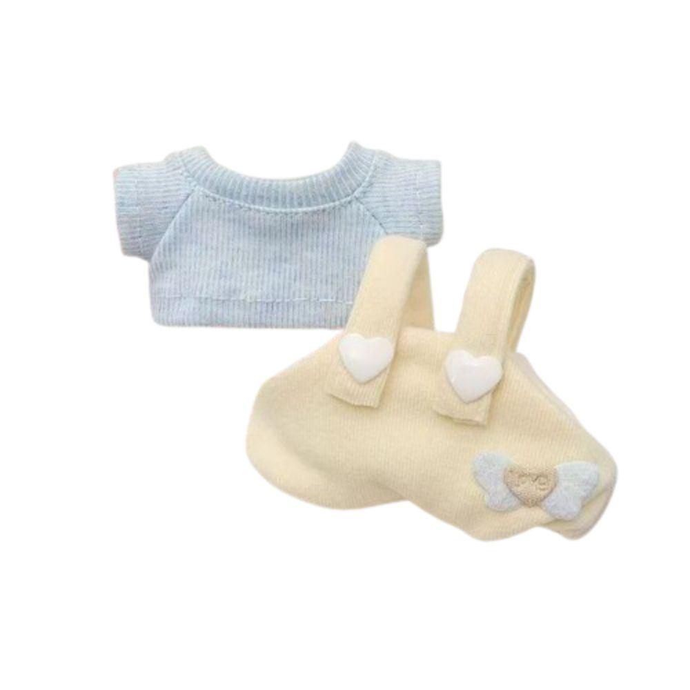 Cute Style 10cm Cotton Doll Clothes Dress-up 10cm Doll Clothes Cotton Doll's Clothes Set  Kids Gift