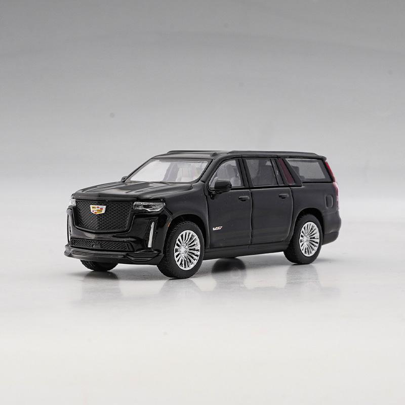 1/64 Cadillac Escalade SUV Alloy Car Model Diecast Metal Mini Vehicles Car Model Simulation Miniature Scale Childrens Toy Gift Decoration