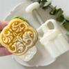 Mooncakes Molds Cookie Stamps Dessert Baking Tool Hand Pressure Chinese Pastries Mould for Celebration and Gatherings