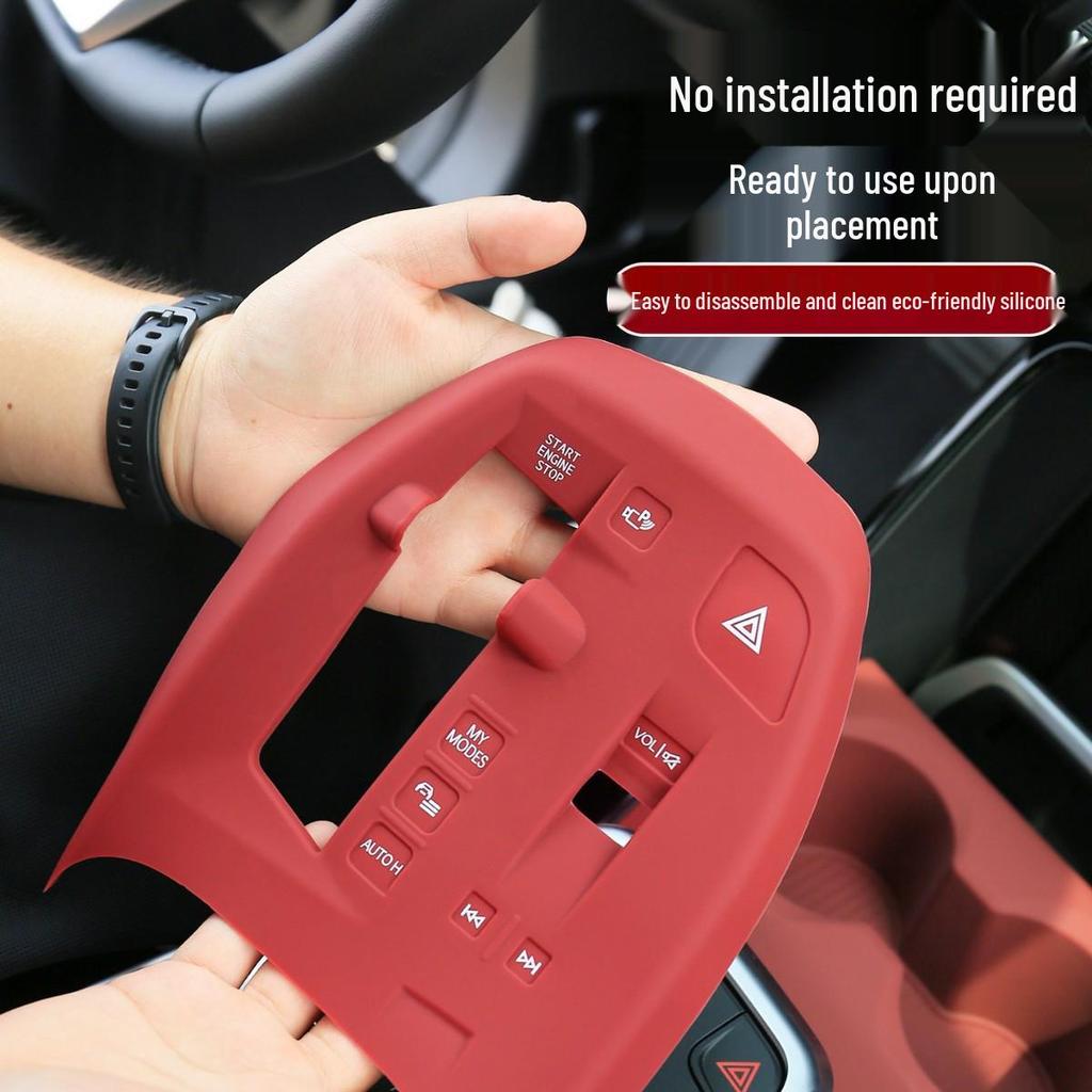 BMW New X1 25 Model Silicone Center Console & Gear Shift Protective Cover Dashboard Pad