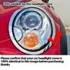Headlight Lampshade Transparent Headlight Lens Left and Right Lampshade Cover For Mini R56 Cooper 2007-2013