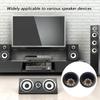 Efficient Speaker Vent Tube 99mm Large Diameter Opening Subwoofer Port Tube Easy Installation for Home Theaters