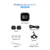 CAREUD Motorcycle TPMS Tyre Pressure Monitoring System LCD Display Magnetic charging With Internal/External Pressure Sensors