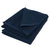 Bloom Gauze Large Bath Single Senshu Cotton Japanese-Made Towel, Towel, Size, Speed-Dry, Towel, Quick-Drying, Lightweight, Thin, 100% (Navy)