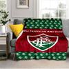 Flumi-nense Crest Wings Printed Throws Blanket Soft Flannel Blankets for Couch Bed Gifts for Men Women Picnic blanket Christmas gifts