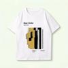 Unisexs and Womens Pure Cotton Summer American High Street Vintage Halfsleeved New Order Rock Band Shortsleeved Tshirt