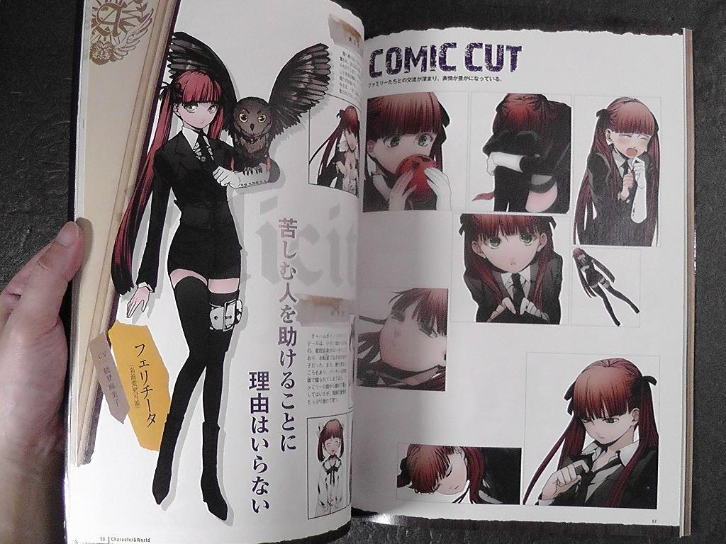 [USED] Arcana Famiglia: The Magician of the Ghost Ship Official Visual Fan Book 2012