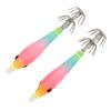Squid Hook Intensive Luminous Stainless Steel Cuttlefish Jig Polishing Double Row Fishing Bait