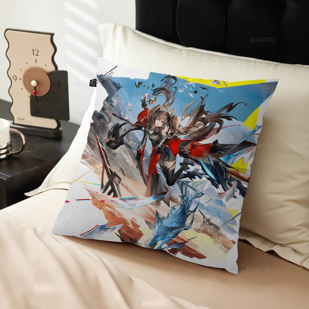 Arknights Endfield Pillow Gift Home Office Decoration Bedroom Sofa Car Cushion Cover case 45x45