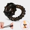 Männlichen Samen Lock Ring Weiche Zeit Verzögerung Erektion Dual Cock Ring Reibung Massager Stimulation Paar Liebhaber Sex Spielzeug Für Männer