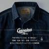 GENELESS Loose Fit Denim Size M Men's Jacket, Blue,