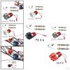 370 Brush Motor Parts for WPL B14 B24 C14 C24 MN90 RC Vehicle