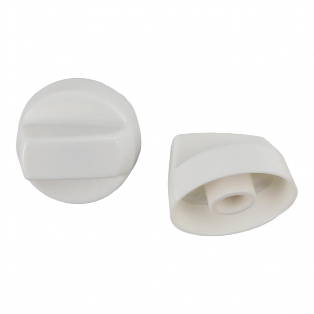 Set of 4 Switch Knobs for Oven and Stove Replacement Fits For 6mm 8mm Shafts