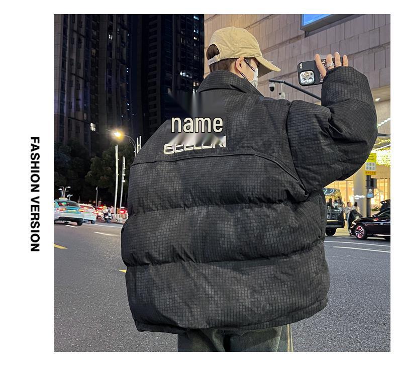 Winter Youth Boys' Thick Cotton Jacket - Junior High Style for Big Kids