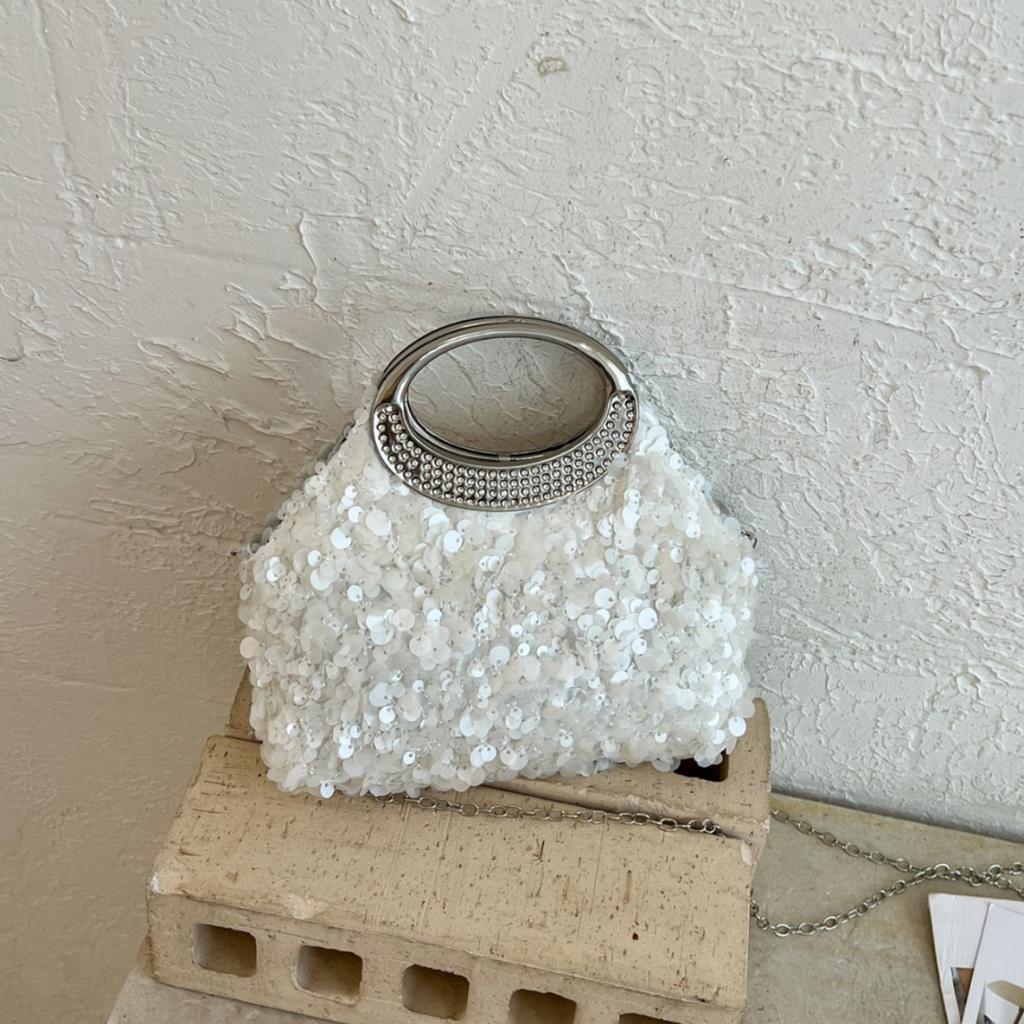 Borsa a mano - Borsa a conchiglia da donna - Elegante Borsa a spalla singola/Crossbody per banchetti
