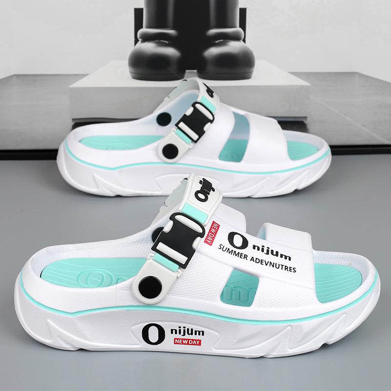 Slippers summer new casual thick bottom non-slip deodorant outdoor sports wind cool slippers