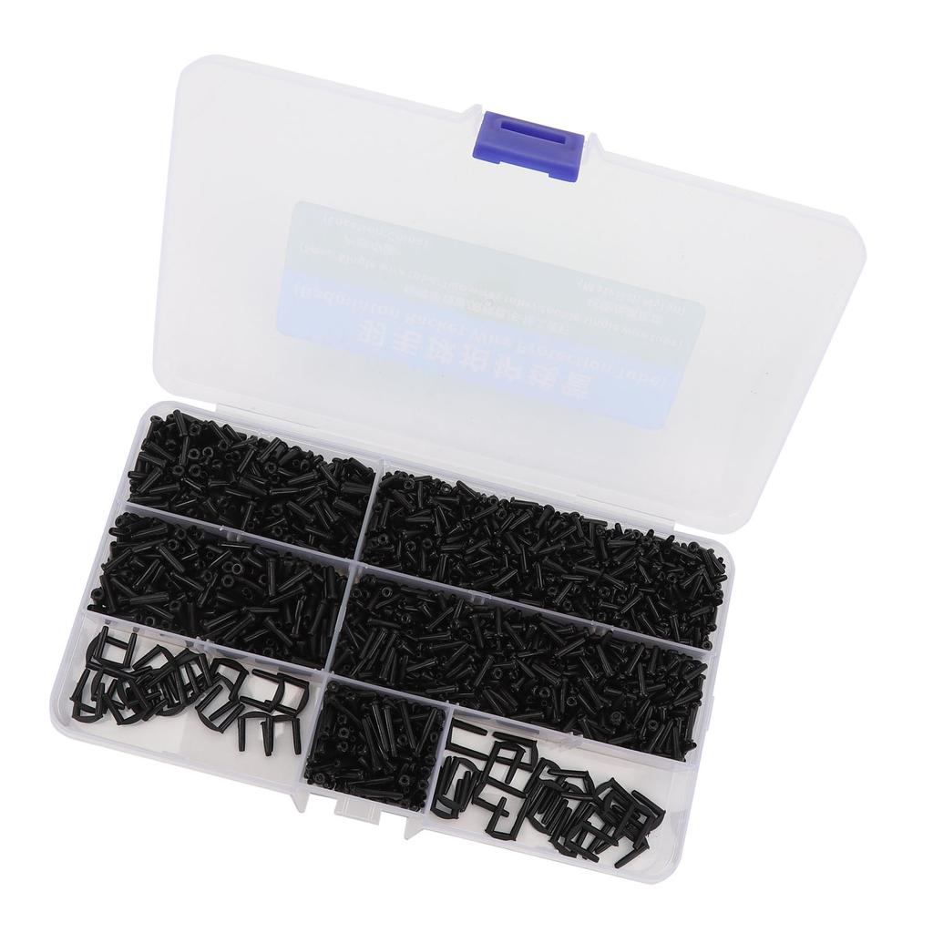 1 Box Badminton String Protector Nylon Protective Badminton Grommet Set for Pickleball Racquetball