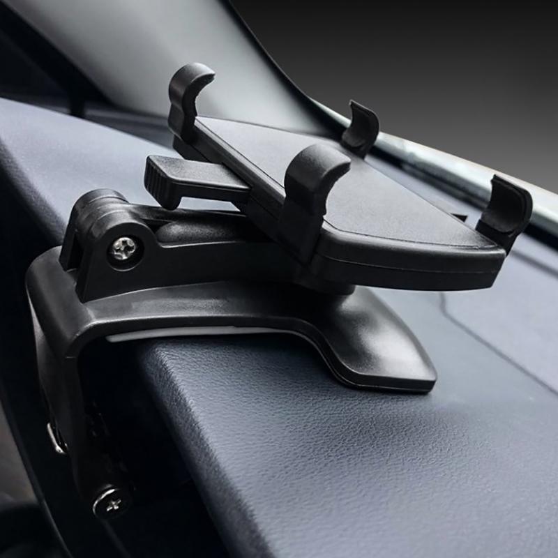 1 Stück Auto Armaturenbrett Handyhalterung Drehbarer Armaturenbrett-Clip für Smartphone 360 Grad Drehbarer Handy-Clip Auto Handyhalter