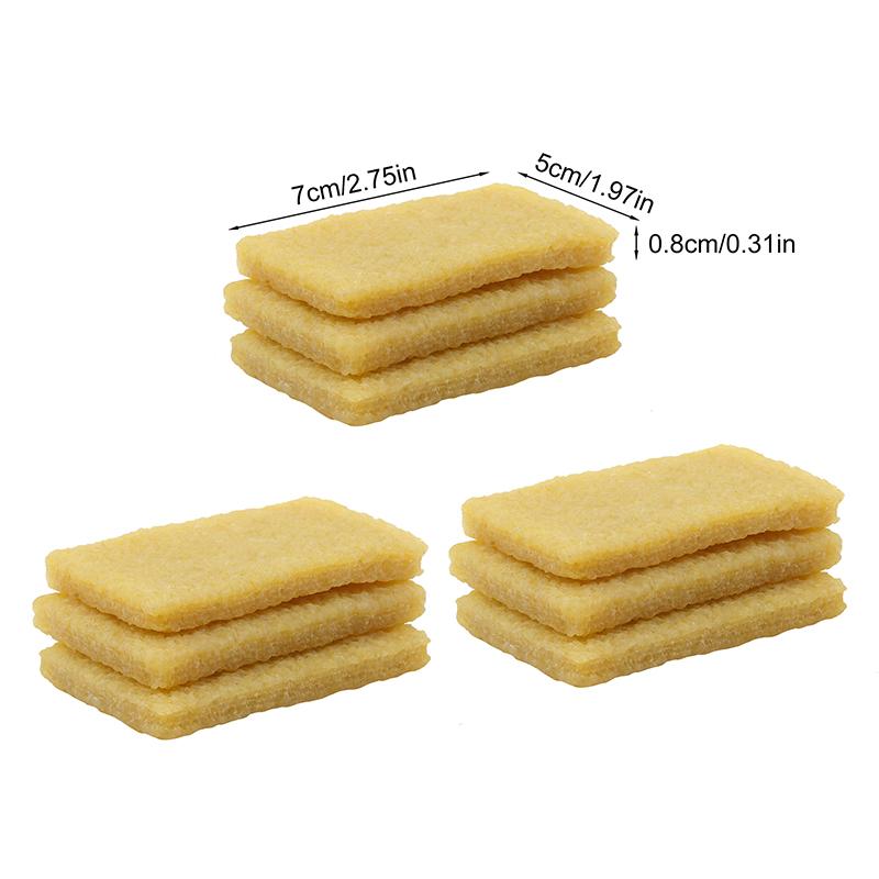 5x7cm 9Pcs Raw Rubber Block Eraser For Removing Glue Residue On Table Tennis Blades And Sponges DIY