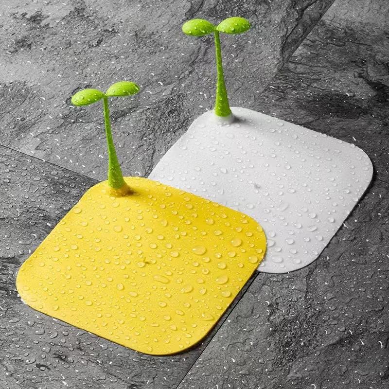 Floor Drain Deodorizer Cover Deodorant Pad Silicone Floor Drain Bathroom Insect Repellent Floor Drain
