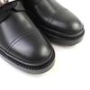 HERMES short boots funk Kelly Buckle Lace Up black leather Women 38 Used