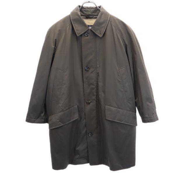 Burberry Made In Japan by Sanyo Shokai 2WAY Padding Stainless Collar Coat Men's Used