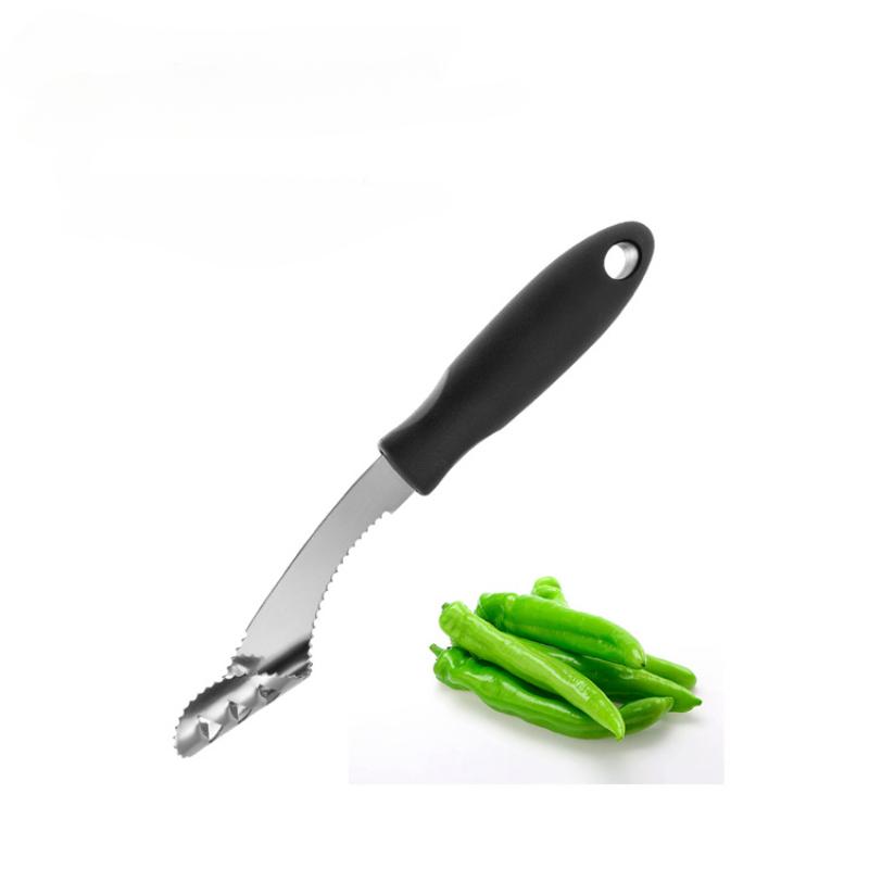 Kráječ papriky na jádřinec Domácí Tygr kůže Zelená paprika Semínka Kráječ zeleniny Odstraňovač jádřince rajčete Nástroj na odstraňování semínek