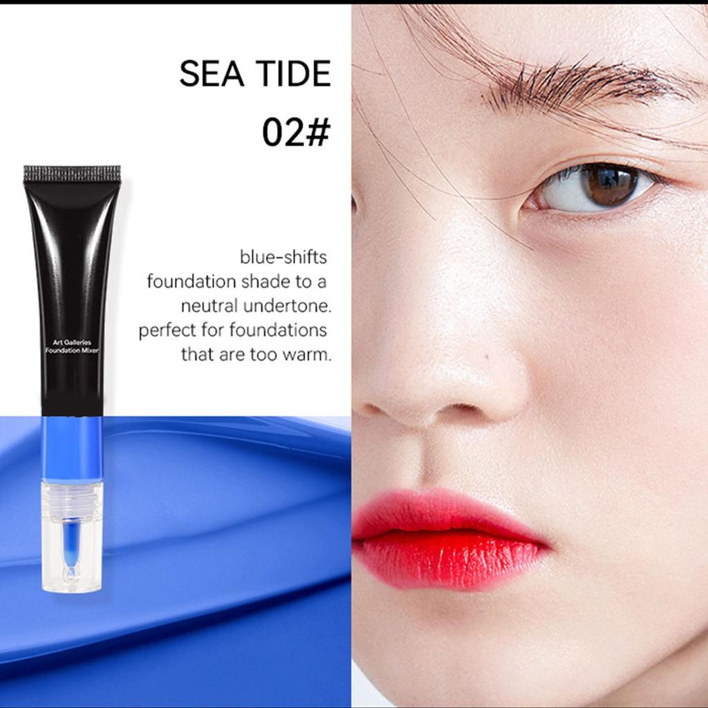 Color Foundation - Tanning Foundation, Mix Of Cool And Warm Tones, Color Correcting Foundation 19g