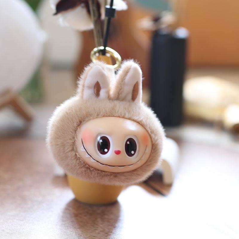 Plush With Keychain Pp Cotton Fill Bag Decor For Children Youth Gift