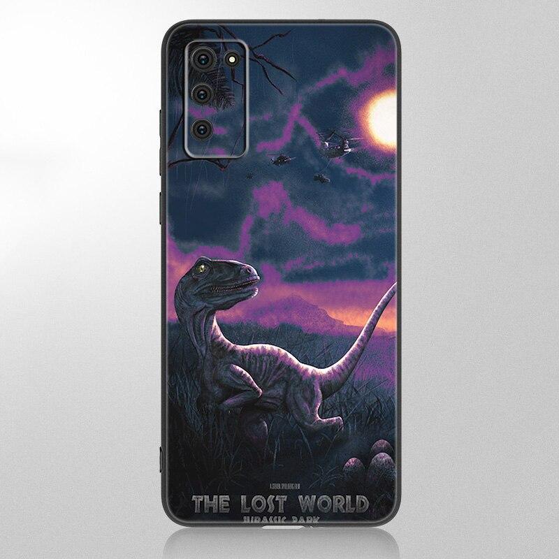 

Світ Парк Юрського періоду Чохол для телефону Samsung Galaxy A12 A02S A22 A32 A52 A72 A71 A51 A41 A31 A21 A11 A50 A70 A10S A20S Чорна кришка Samsung A51