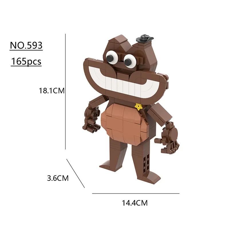 Kindergarten Monster Bausteine Spielzeug Garten of Banban Kleine Partikel Bausteine Zusammenbauen Kindergeschenke