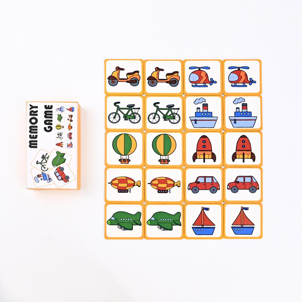 Memory Matching Game Cards, Brain Training Toys, Family Interactive Board Game, Kids Party Card Game