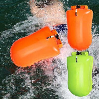 Outdoor Safety Swimming Buoy Multifunction Swim Float Bag With Waist Belt Waterproof PVC Lifebelt Storage Bag For Water Sports