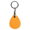 Customized leather water drop small card cover, keychain protective cover, elevator card cover ins community access card cover, customized oem.