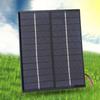 1/2 Pcs Durable 2W 12V Solar Panel Polycrystalline Silicon Lightweight DIY Charger Solar Charger Board Emergency Backup