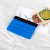 Color-Changing Protective Film Scraper with Replaceable Velvet Cloth for Car and Wallpaper Use
