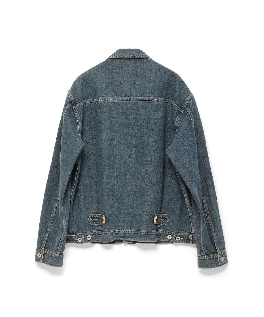 Hatchingroom Trucker Jacket Vintage Blue