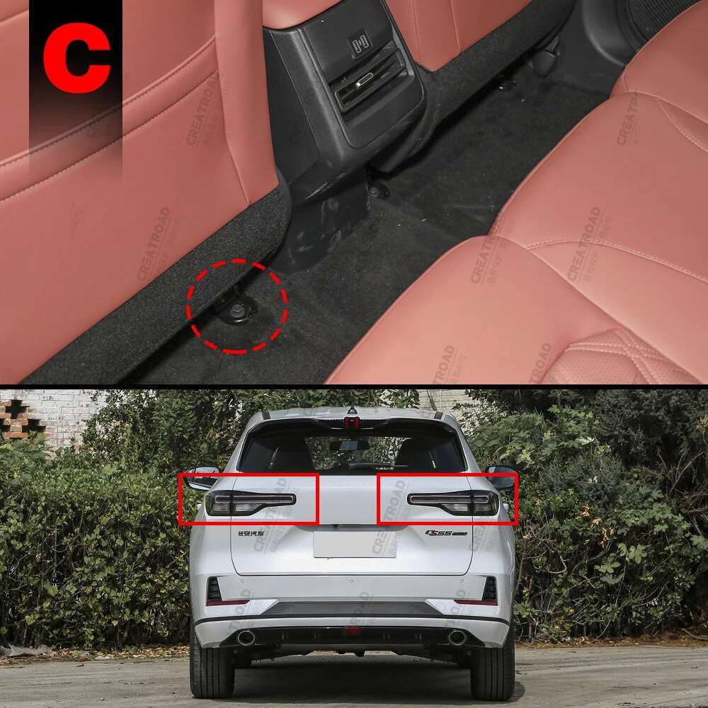 Car Floor Mats For Changan CS55 Plus     2024  Auto Foot Pads Automobile Carpet Cover Interior Accessories