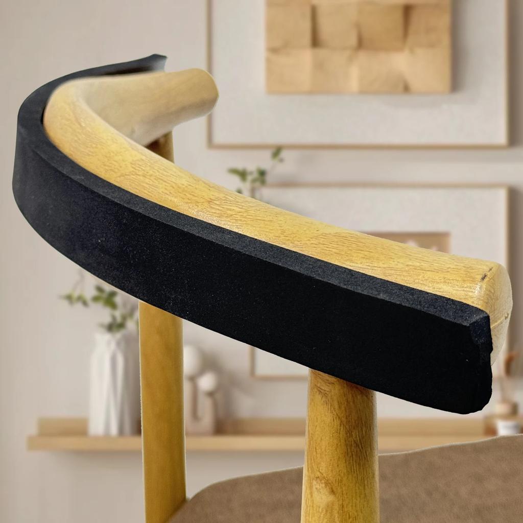 2/20M Foam Door Window Sealing Strip Weather Stripping Self-Adhesive Soundproof Windproof Dustproof Draught Home Insulation Tape
