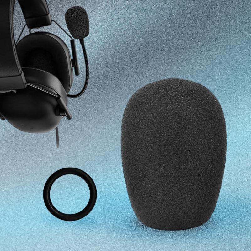 Noise Isolating Foam Microphones Windscreen For KairaPro/KairaX, KrakenV3Pro Headsets Beam Microphones Foam Cover