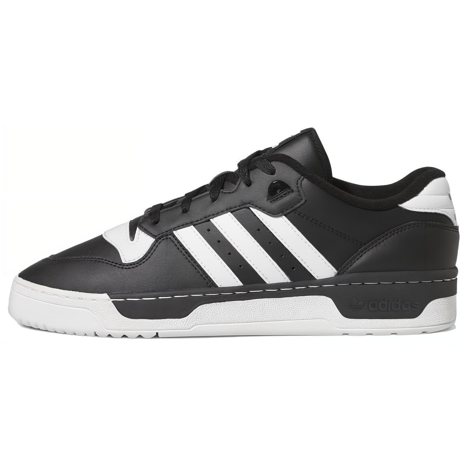 adidas Rivalry Low  Black White  Men s FZ6327