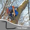 Tree Climbing Steps 20.7cm/8.15 inches Outdoor Hunting Tree Mount 705lbs Climbing Tree Stand Slip-Resistant Self-Tapping Screw