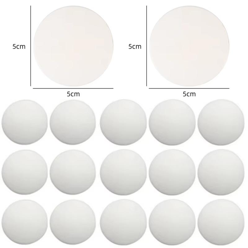 

20/5pcs White Soft Door Stopper Anti-collision Silicone Handle Bumper Self Adhesive Mute Anti-Shock Protection Porte Pad Stopper 5pcs белый